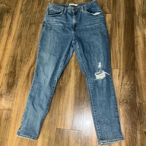 Levis 721 high rise skinny womens jeans 32